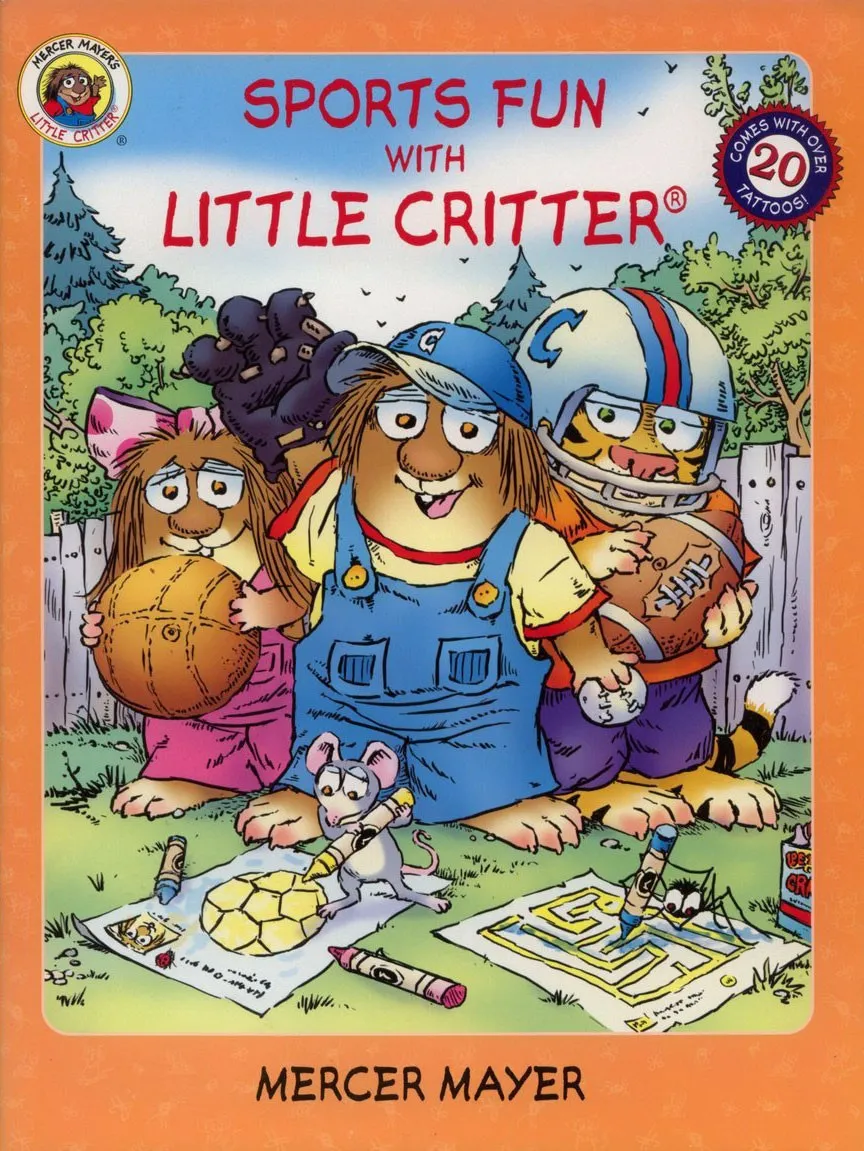 Little critters coloring book rare unused