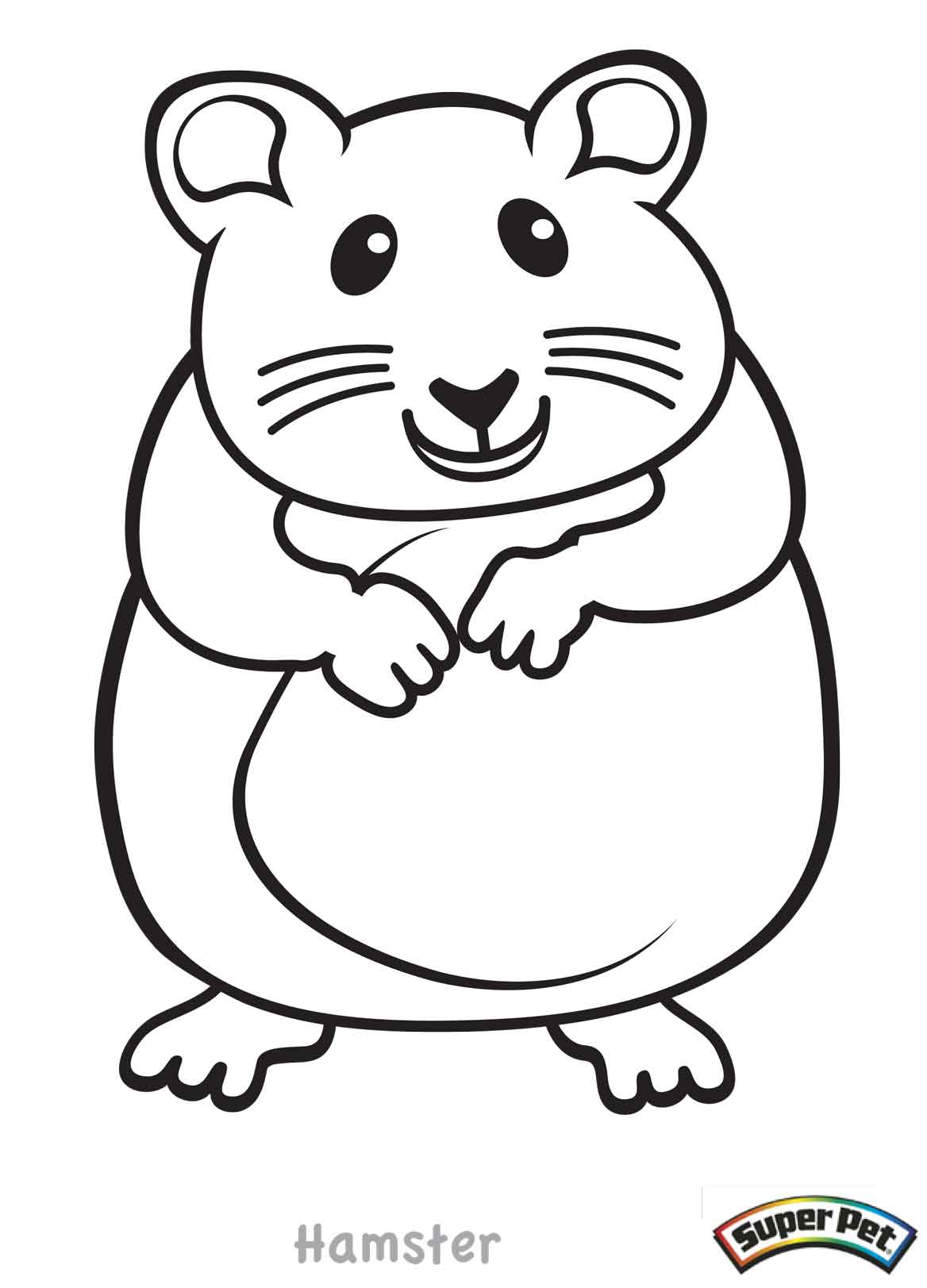 Critter coloring pages