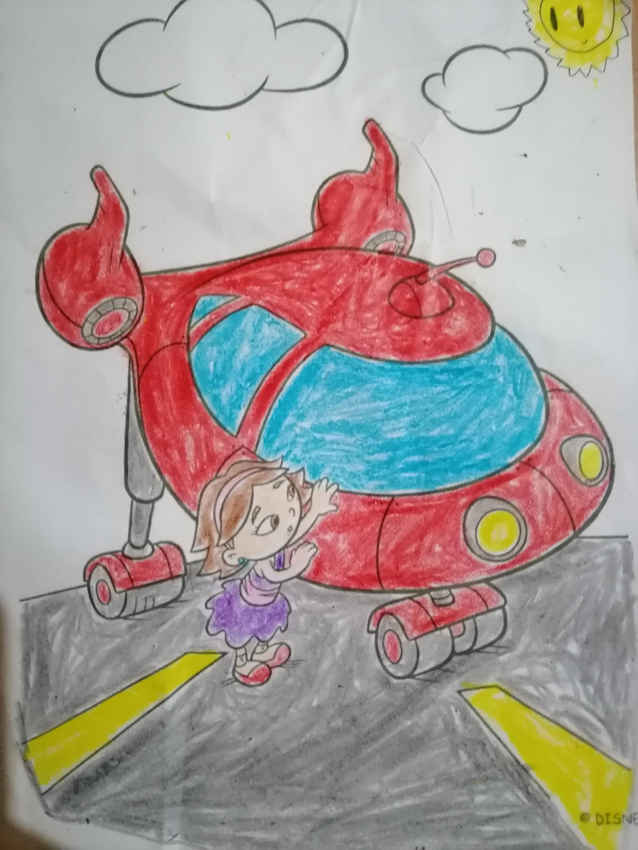 I made my little einsteins coloring page by youtubeguythearter on