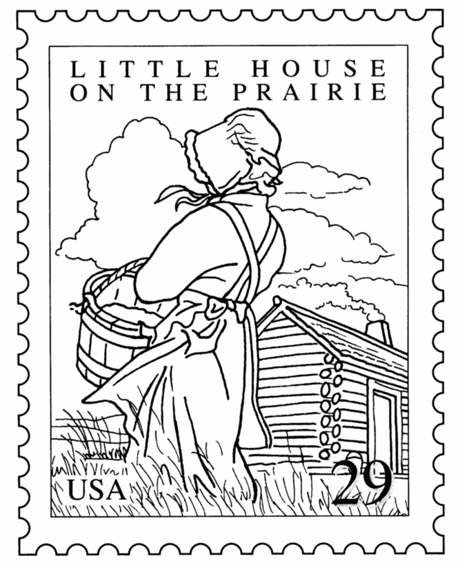 Bluebonkers famous books stamp coloring pages