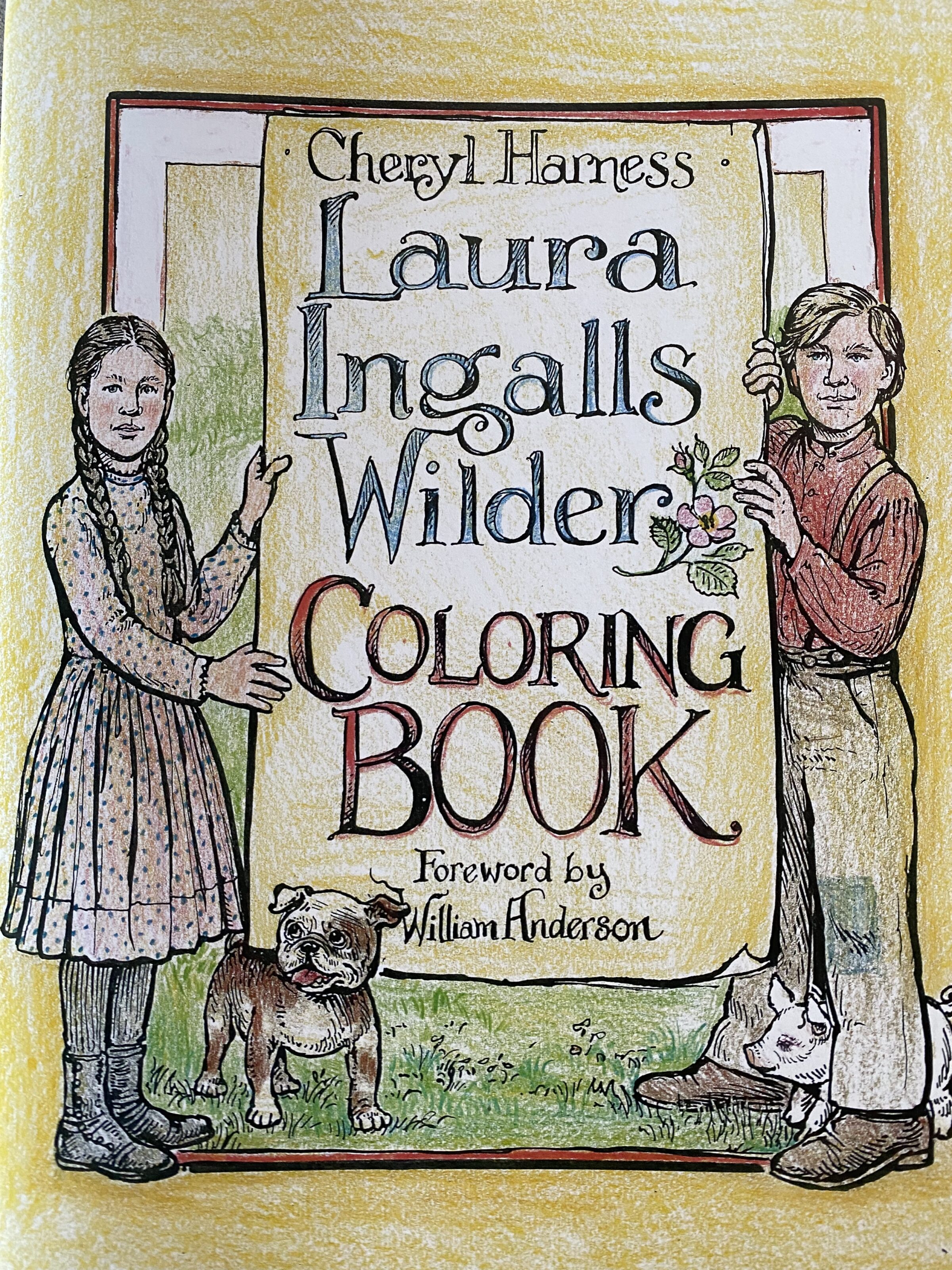 Laura ingalls wilder coloring book â laura ingalls wilder park meum