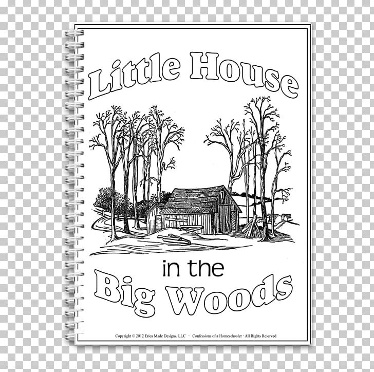 Little house in the big woods little house coloring book little town on the prairie little