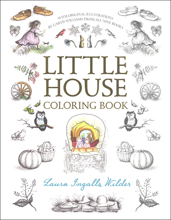 Little house coloring book