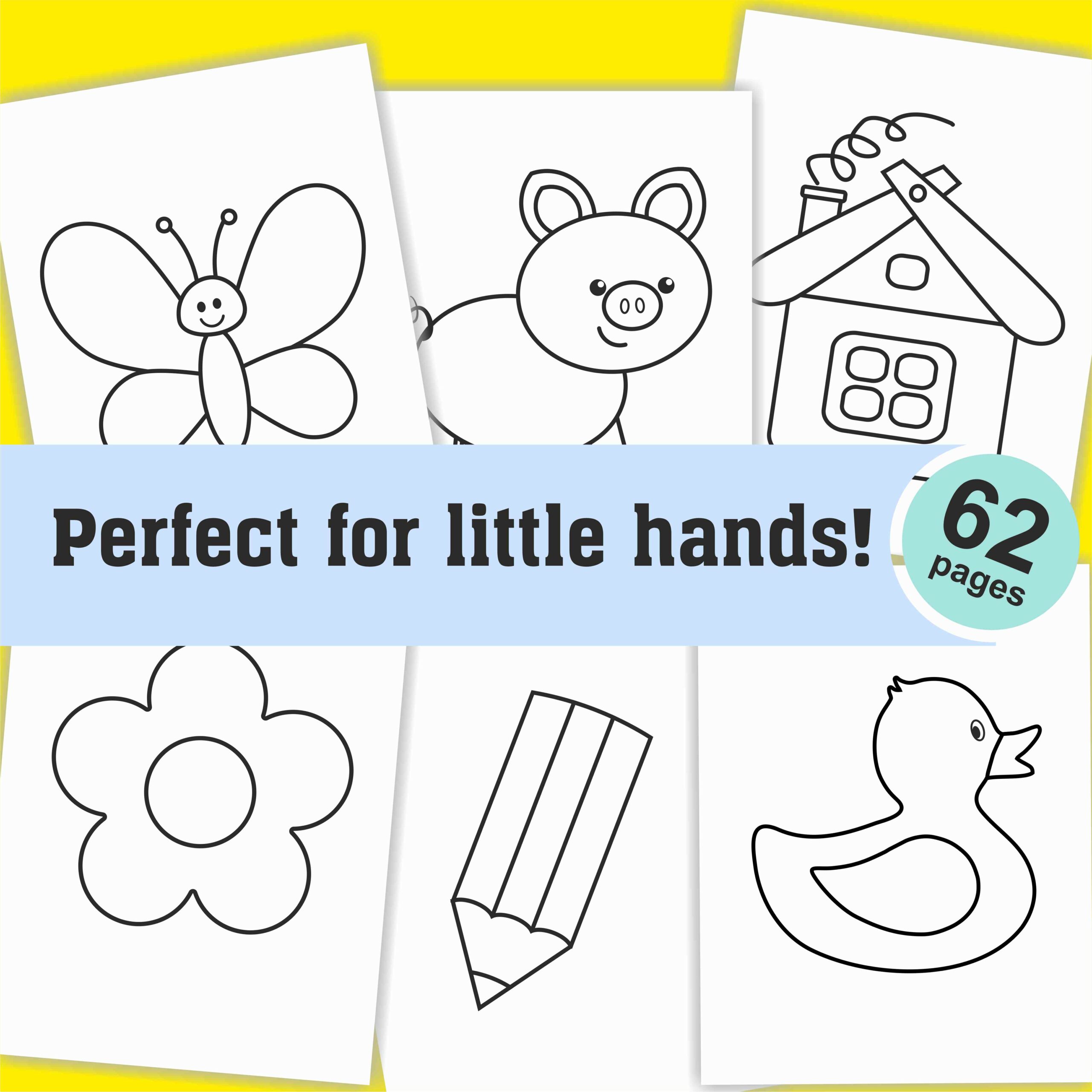 Printable coloring pages for kids toddlers preschoolers coloring page made by teachers