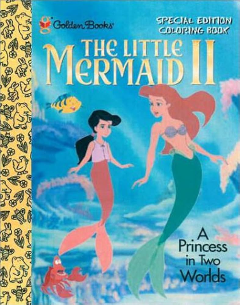 Princess in two worl golden books books