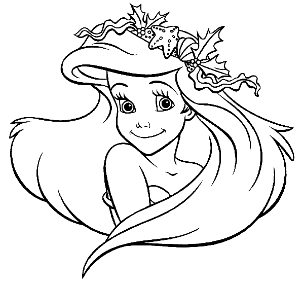 The little mermaid coloring pages printable for free download