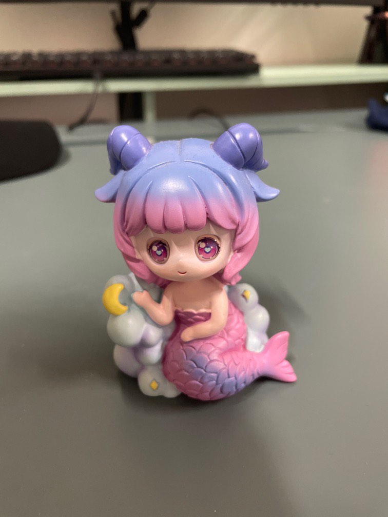 Precious moments figurine daiso cute mermaid girl hobbies toys memorabilia collectibles fan merchandise on