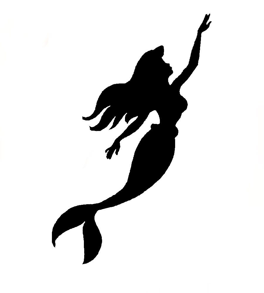 Free the little mermaid silhouette tattoos download free the little mermaid silhouette tattoos png images free cliparts on clipart library