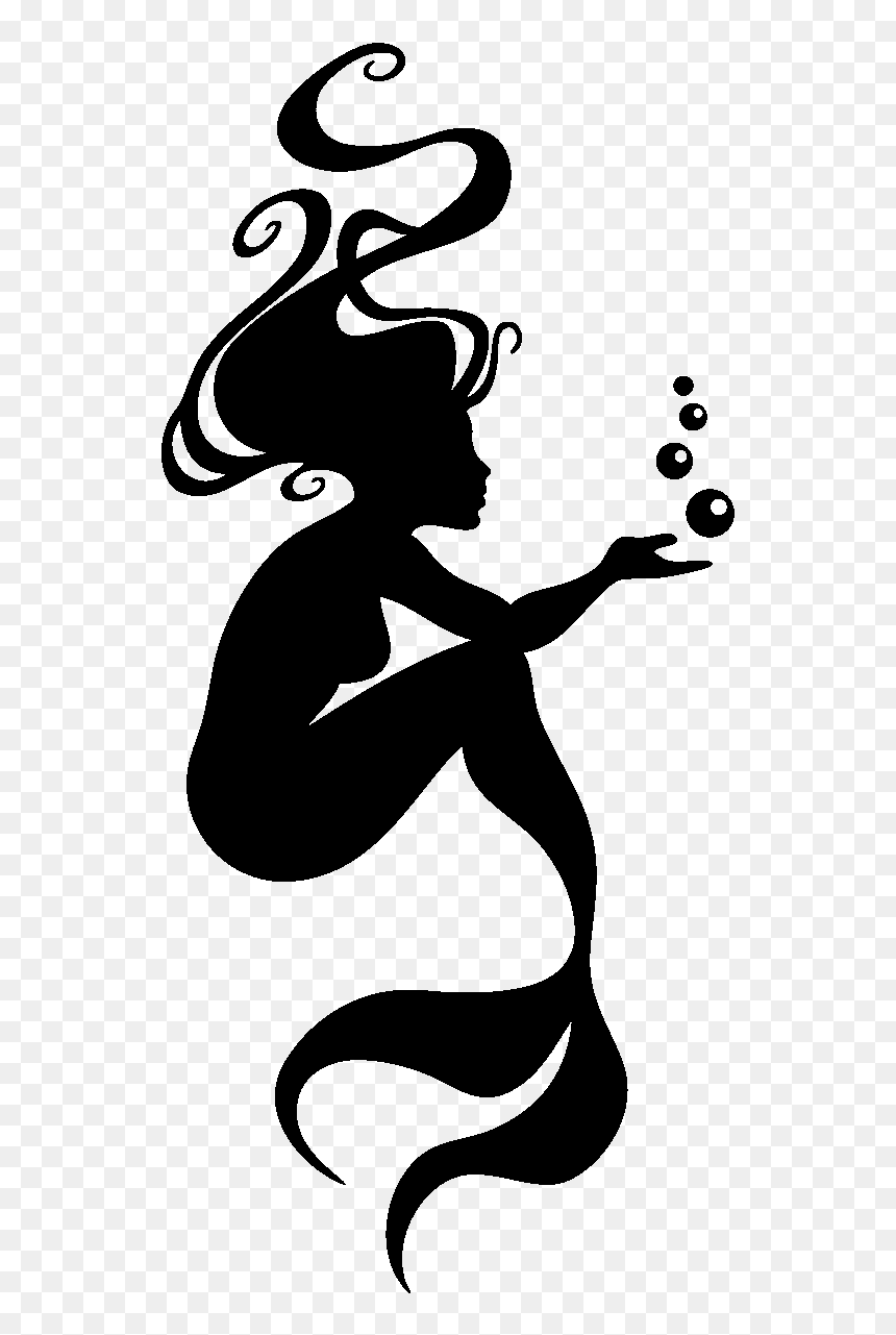 The little mermaid ariel wall decal tattoo