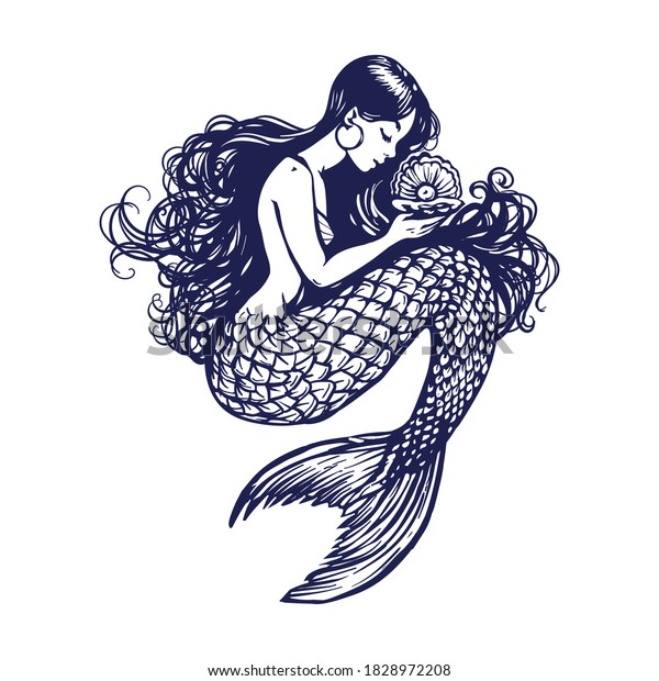 Mermaid tattoo images stock photos d objects vectors