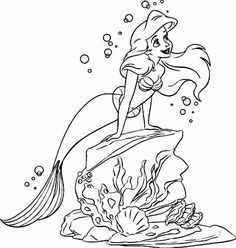 Free printable little mermaid coloring pages for kids mermaid coloring book disney coloring pages ariel coloring pages