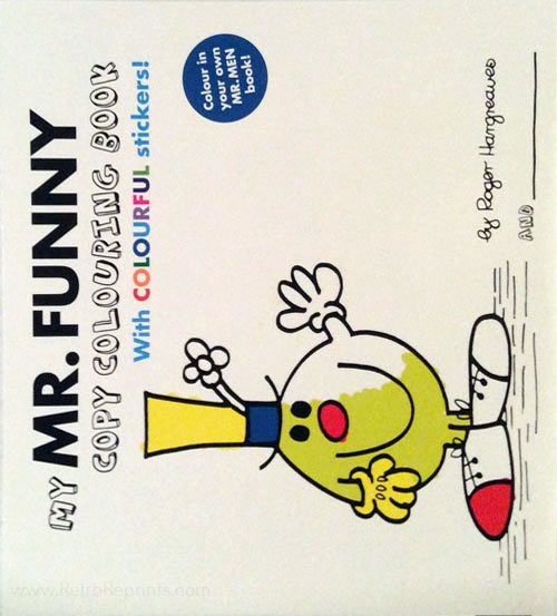 Mr men little miss mr funny copy colouring book coloring books at retro reprints