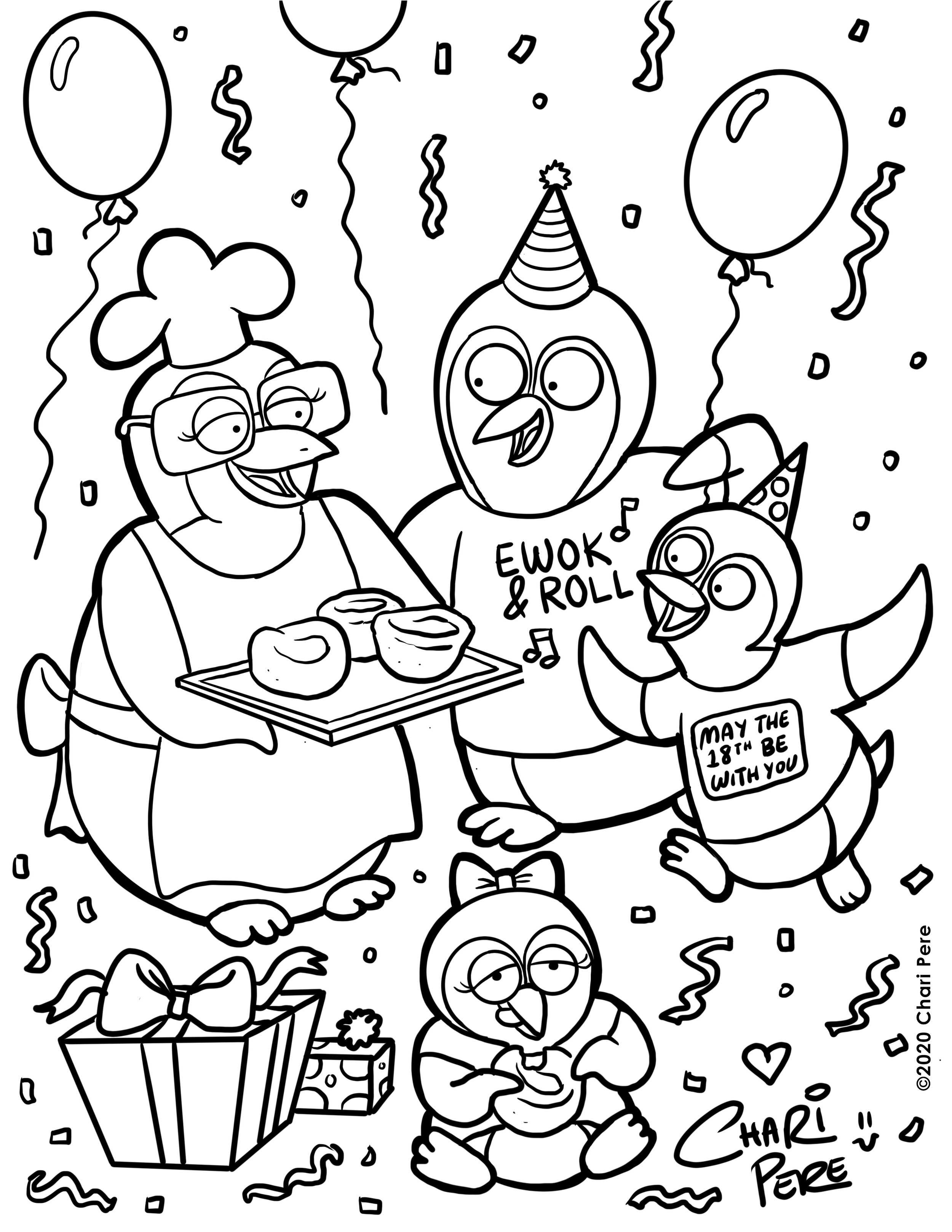 Bw coloring pages album â chari pere art