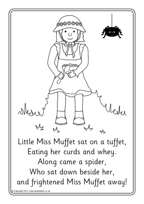 Little miss muffet louring sheets sb