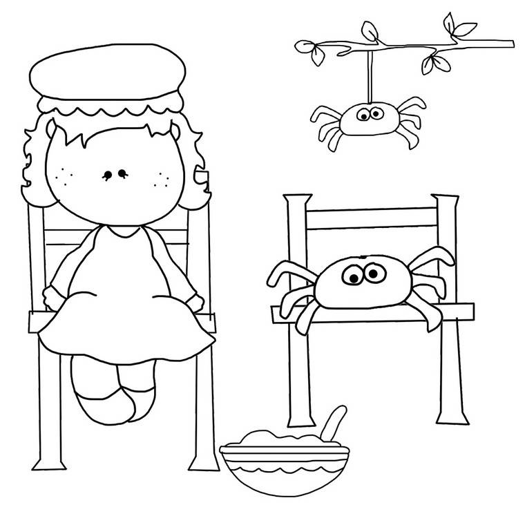 Little miss muffet characters