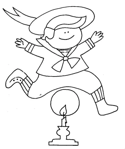 Nursery rhymes coloring pages