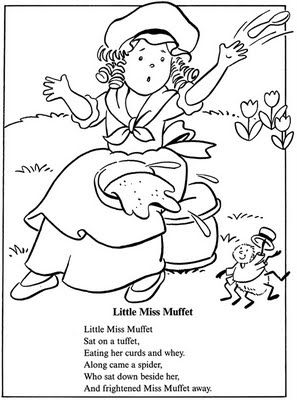 Inkspired musings little miss muffet tuffets and fun spiders nursery rhymes preschool crafts nursery rhyme crafts nursery rhymes activities