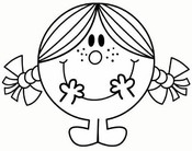 Coloring pages mr men and little miss