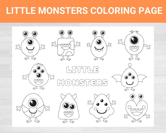Monster coloring pages monster coloring book monster coloring monster printable coloring pages coloring for kids coloring pages