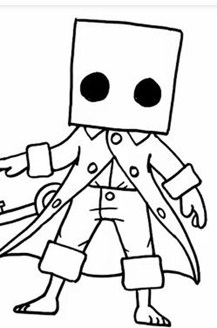 Little nightmares coloring pages