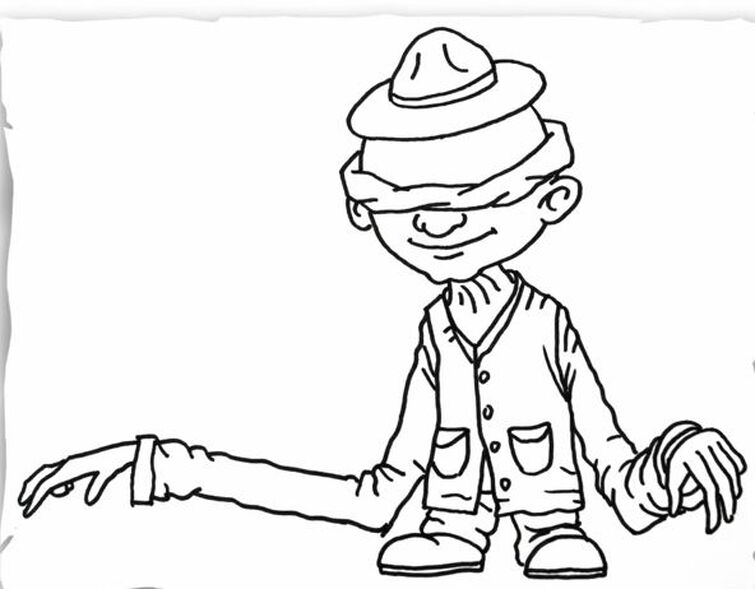 Little nightmares coloring pages