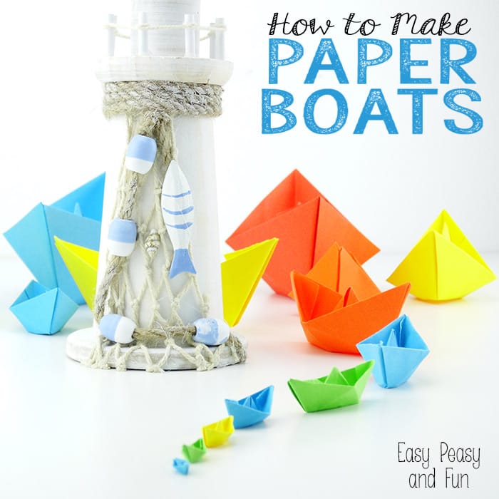 How to make a paper boat