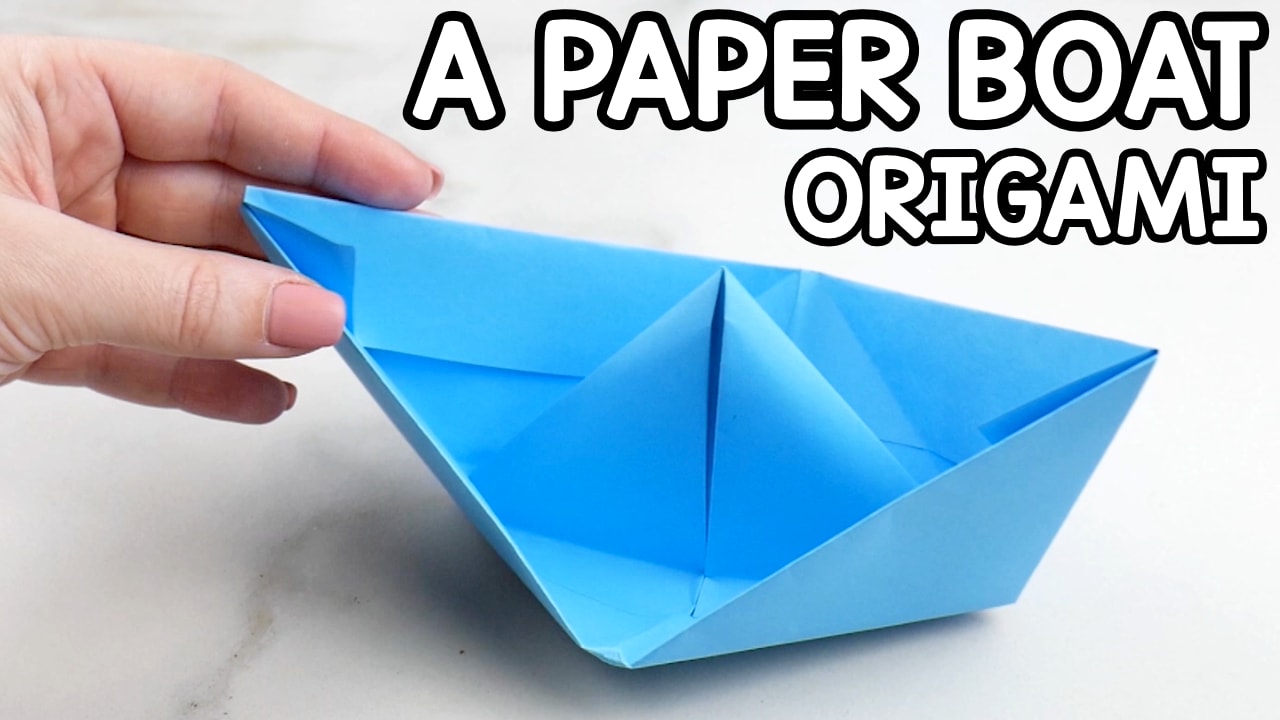 How to make a paper boat