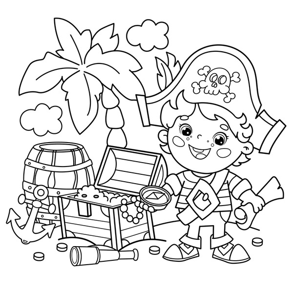 Thousand coloring pages kids boats royalty