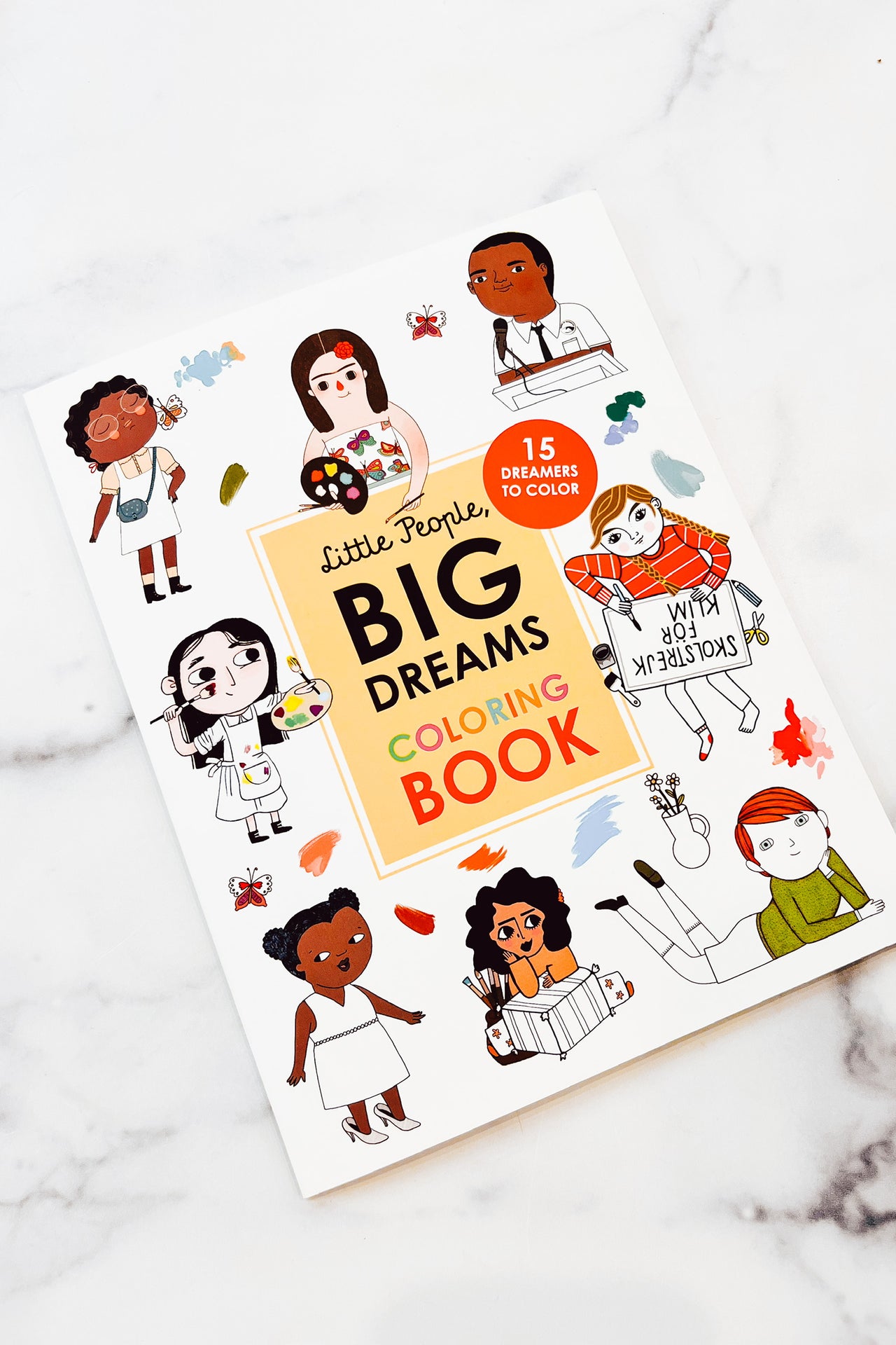 Little people big dreams coloring book bought beautifully artisan market