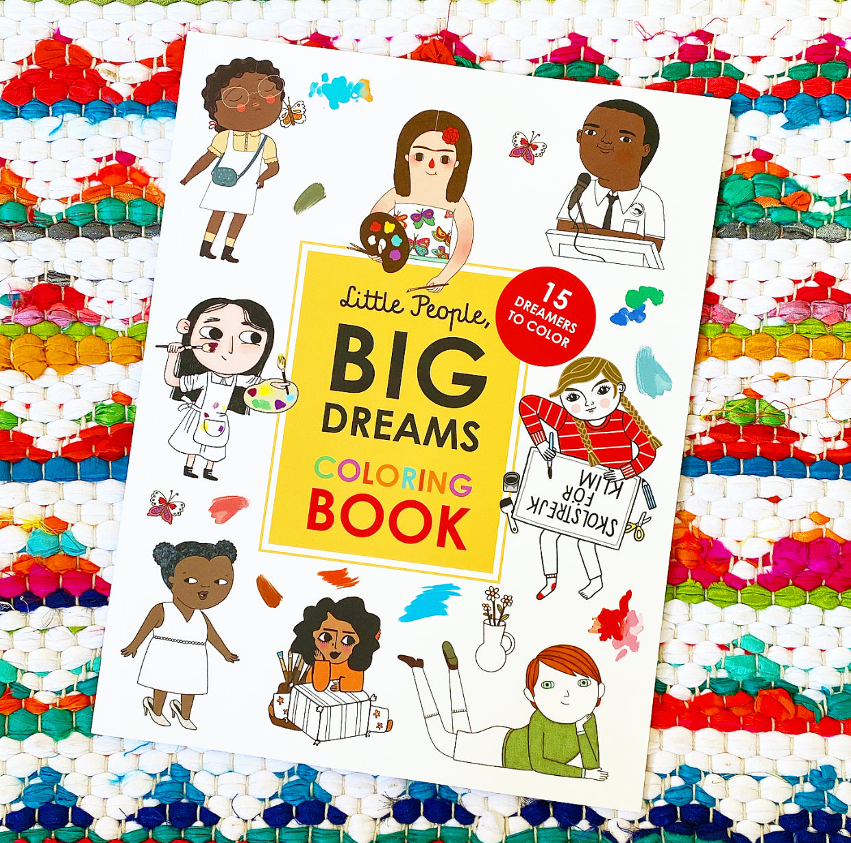 Little people big dreams coloring book dreamers to color lisbet â brave kind bookshop