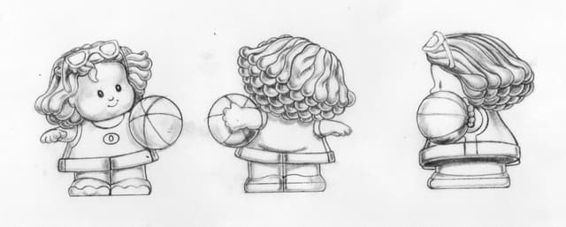 Character drawingillustrationsculpture drawing little people ppt