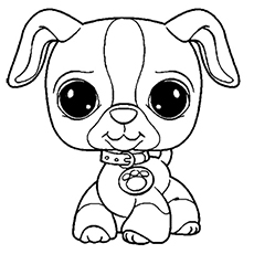 Littlest pet shop coloring pages for kids