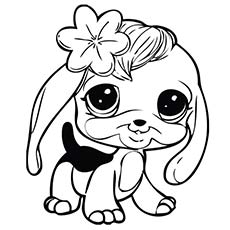 Littlest pet shop coloring pages for kids