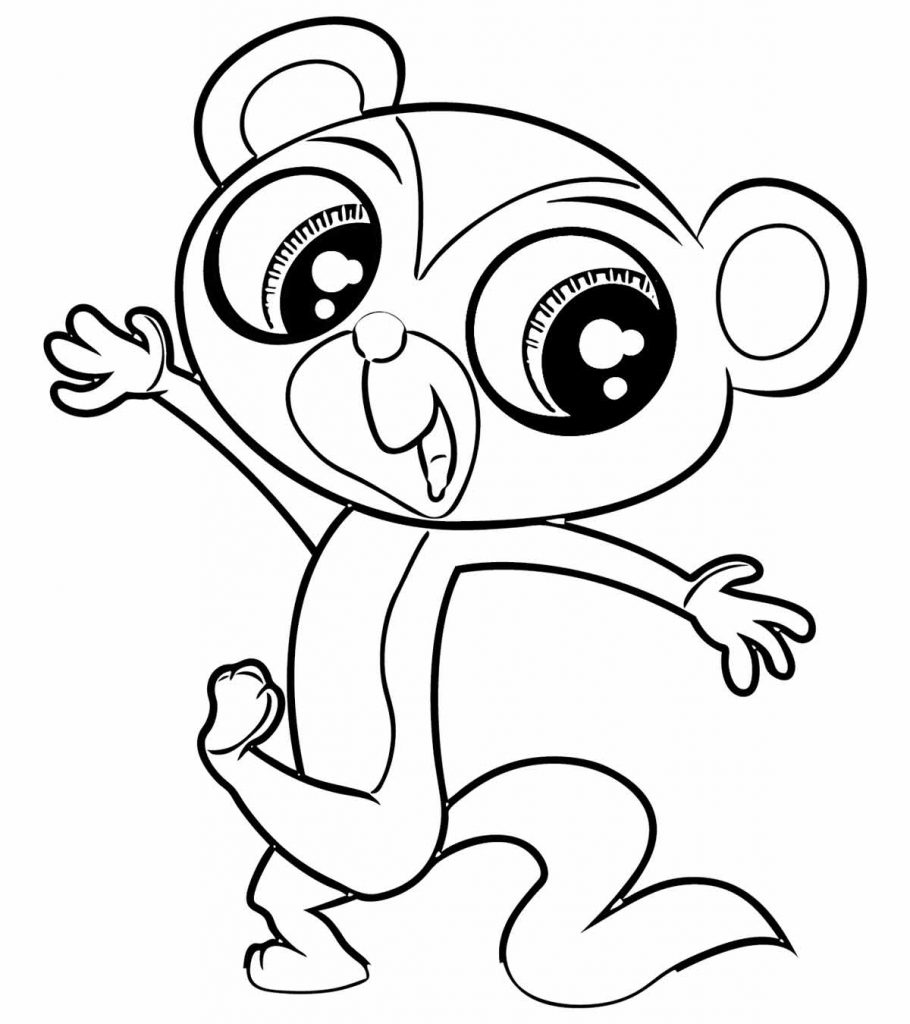 Littlest pet shop coloring pages for kids