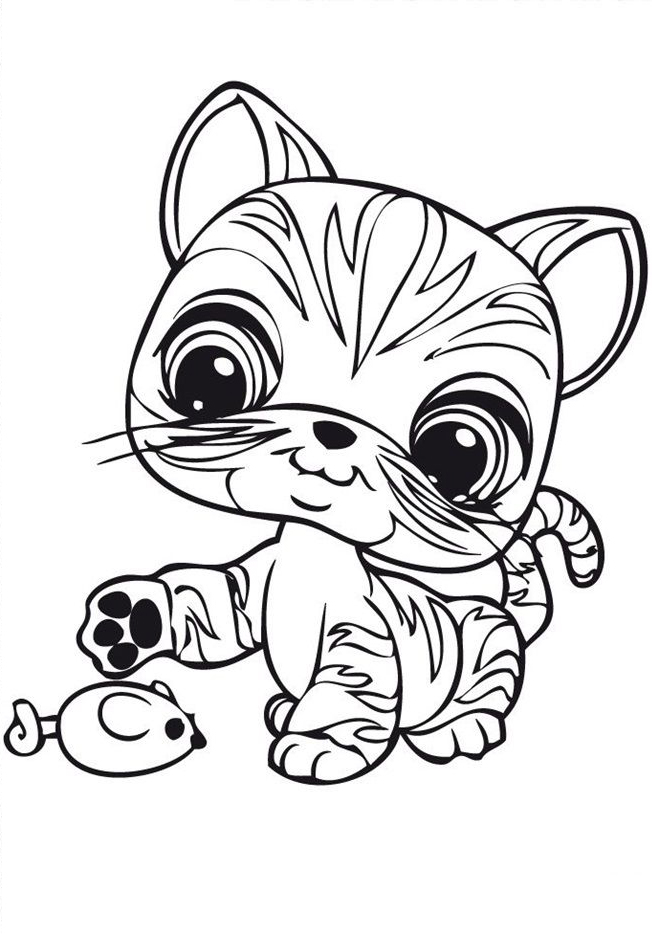 Littlest pet shop coloring pages