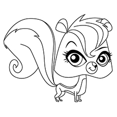 Littlest pet shop coloring pages for kids