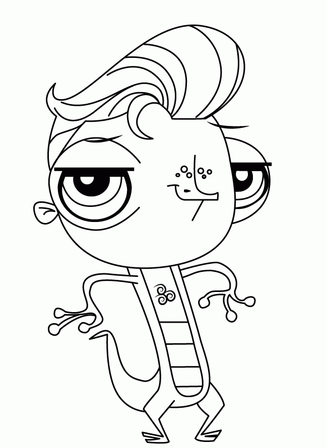 Littlest pet shop coloring pages