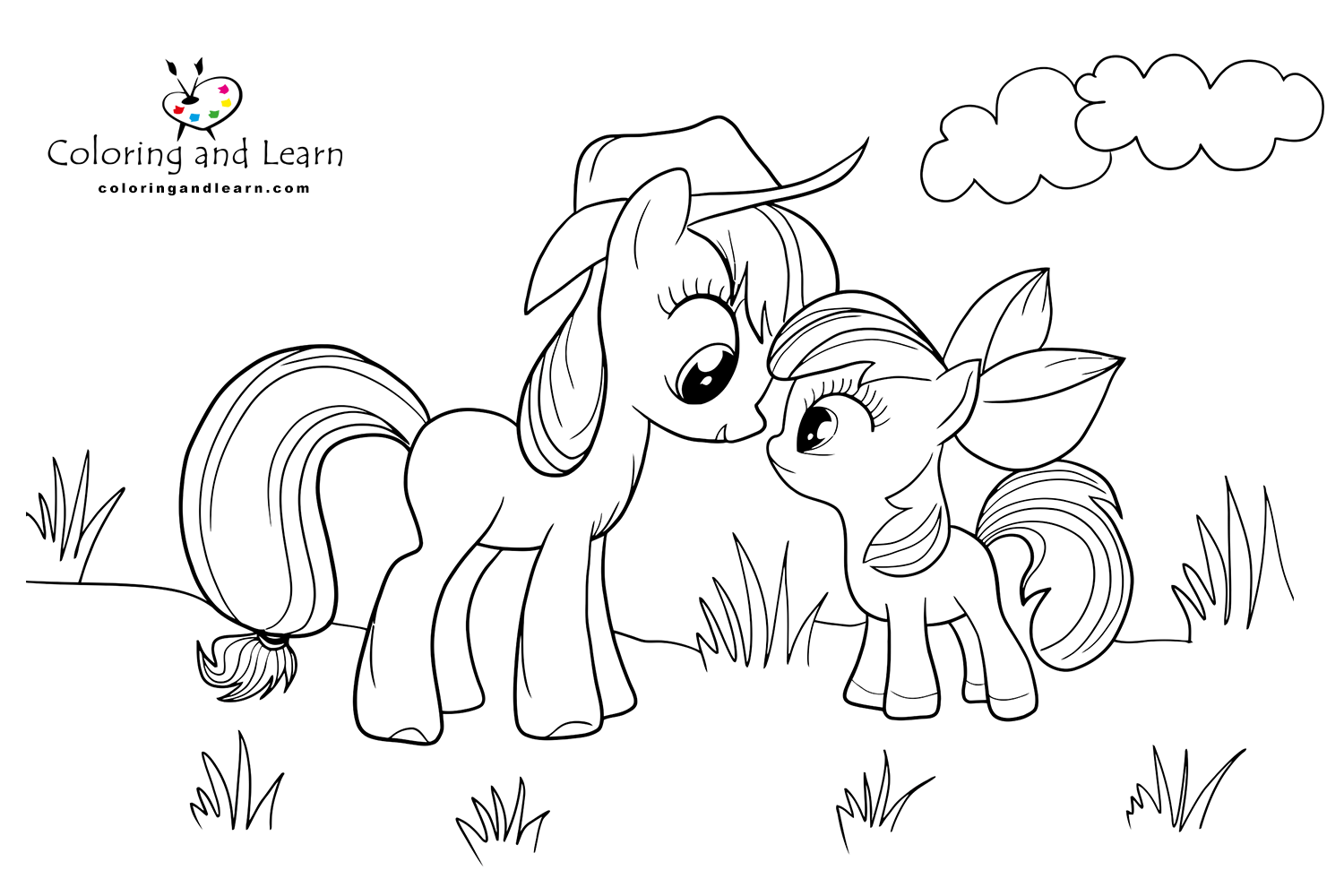 My little pony coloring pages