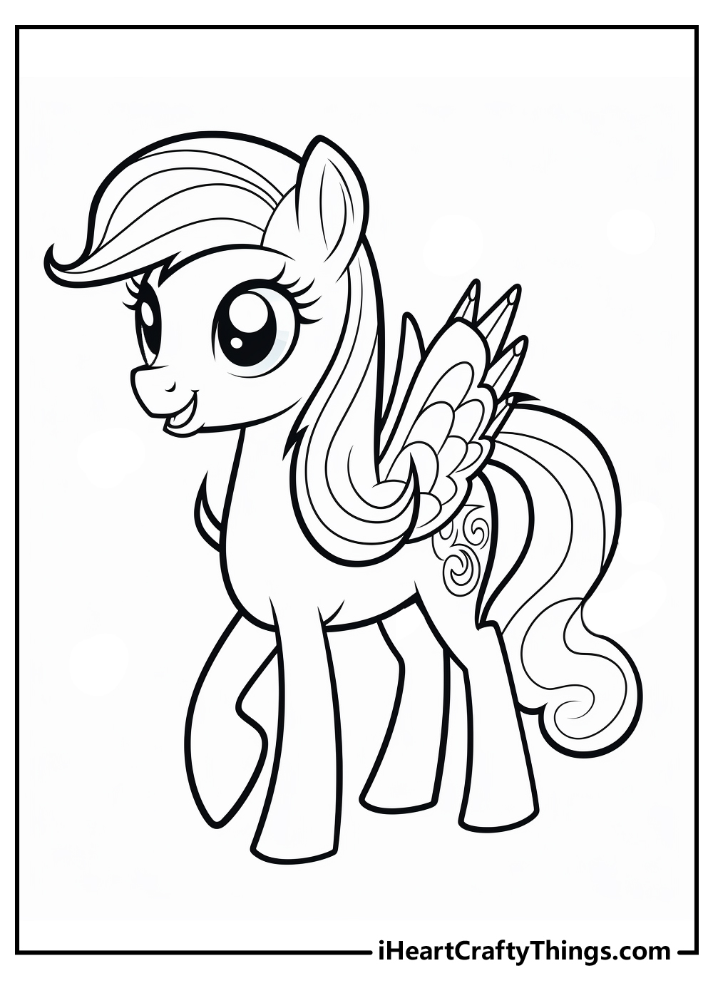 My little pony coloring pages free printables