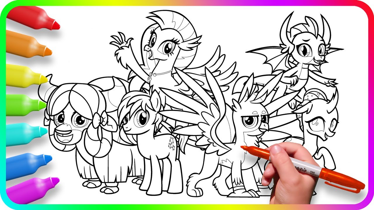 My little pony coloring pages