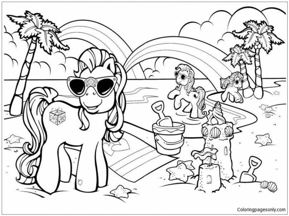 My little pony coloring pages