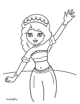 Princess coloring pages