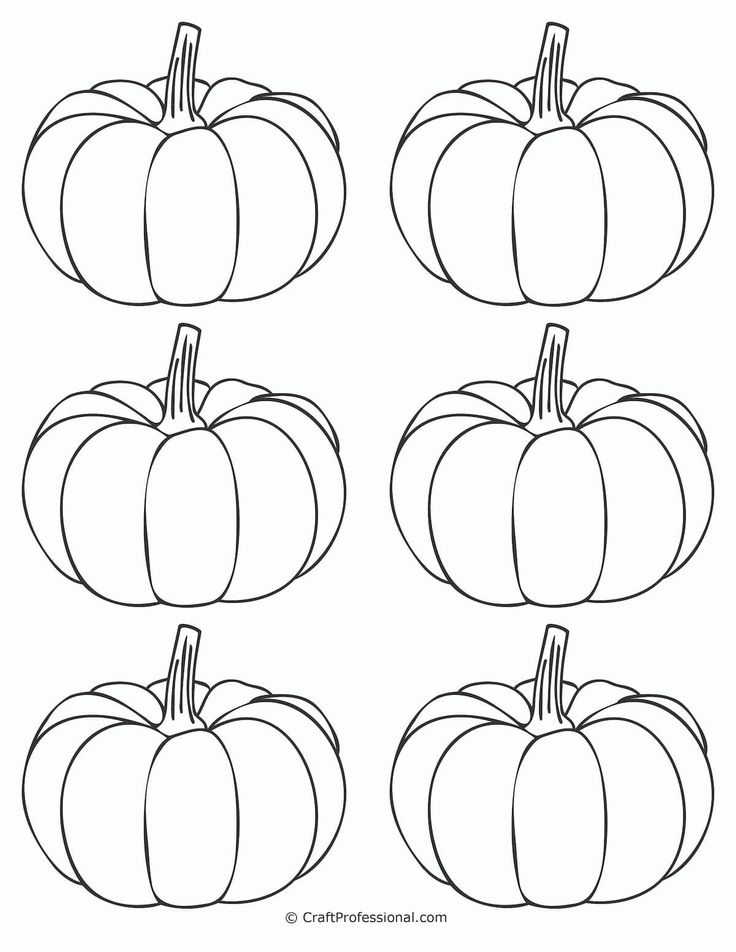 Pumpkin coloring pages