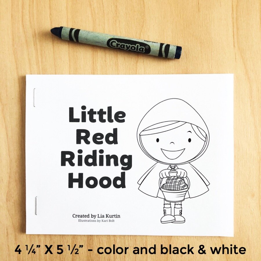 Little red riding hood wordless picture book speech activities for preschoolers â slp