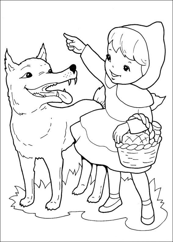 Printable little red riding hood coloring pages for kids free printable coloring paâ imagenes de caperucita roja caperucita roja dibujo cuento de caperucita