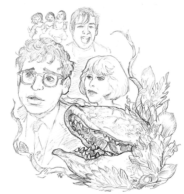 Â i watched little shop of horrors with some