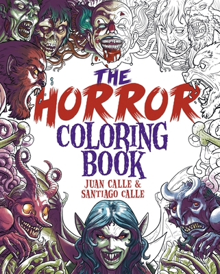 The horror coloring book paperback blue willow bookshop west houstons neighborhood book shop