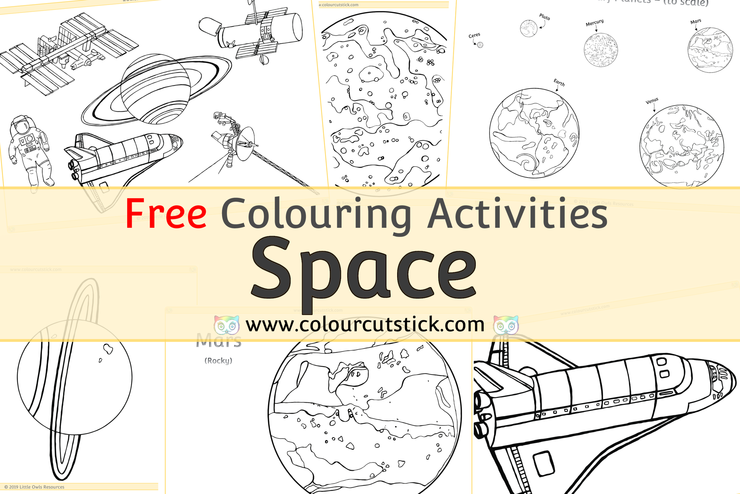Free space colouringcoloring pages