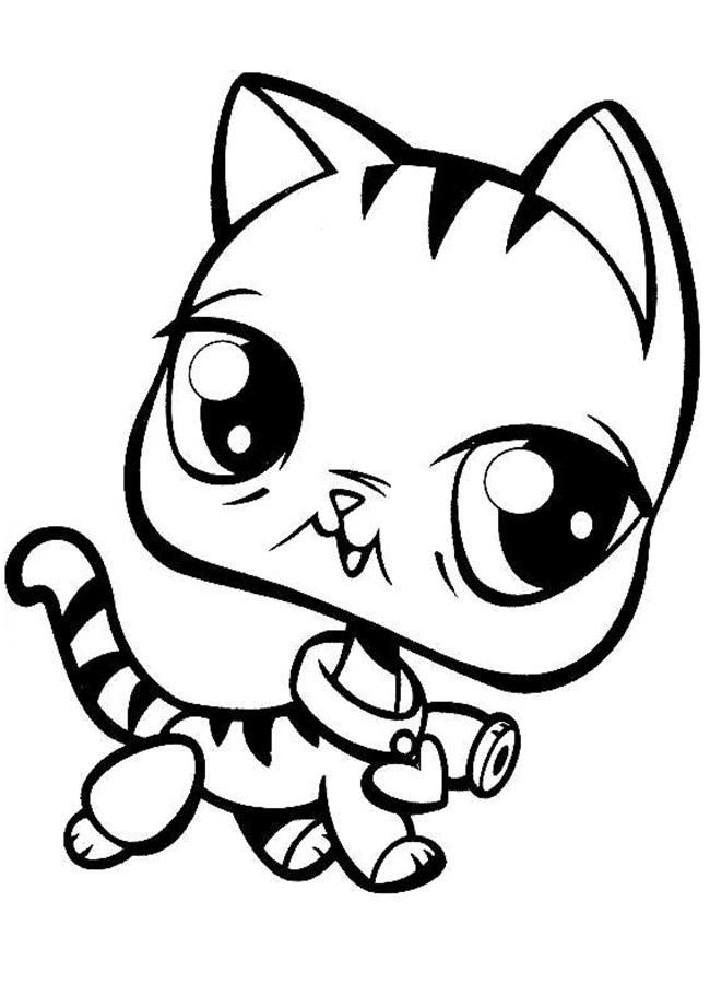 Littlest pet shop coloring pages