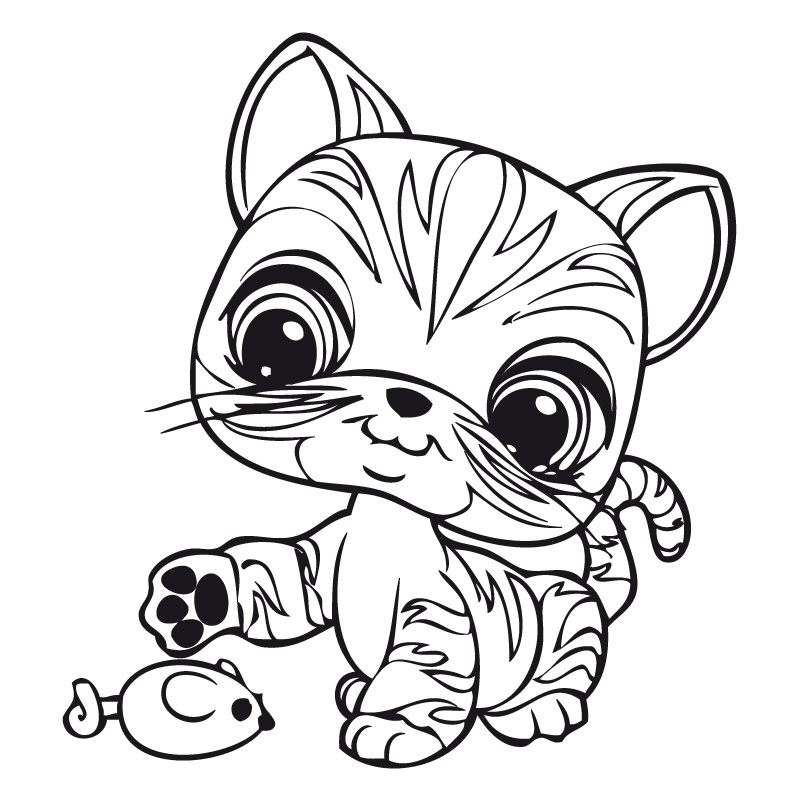 Littlest pet shop coloring sheet